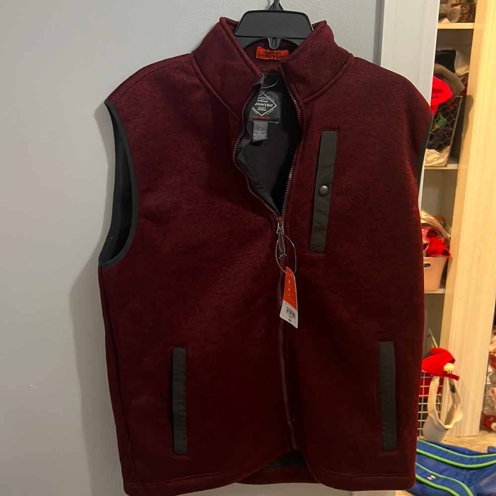 St John’s Bay Windproof and water resistant full zip vest